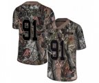 New England Patriots #91 Deatrich Wise Jr Camo Rush Realtree Limited NFL Jersey