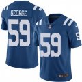 Indianapolis Colts #59 Jeremiah George Elite Royal Blue Rush Vapor Untouchable NFL Jersey