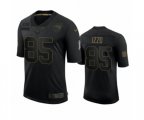 New England Patriots #85 Ryan Izzo Black 2020 Salute To Service Limited Jersey