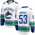 Vancouver Canucks #53 Bo Horvat Fanatics Branded White Away Breakaway NHL Jersey