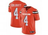 Cleveland Browns #4 Britton Colquitt Vapor Untouchable Limited Orange Alternate NFL Jersey