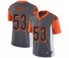 Cincinnati Bengals #53 Billy Price Limited Silver Inverted Legend Football Jersey