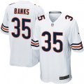 Chicago Bears #35 Johnthan Banks Game White NFL Jersey