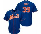 New York Mets #39 Edwin Diaz Replica Royal Blue Alternate Home Cool Base Baseball Jersey