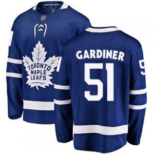 Toronto Maple Leafs #51 Jake Gardiner Fanatics Branded Royal Blue Home Breakaway NHL Jersey