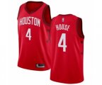 Houston Rockets #4 Danuel House Red Swingman Jersey - Earned Edition