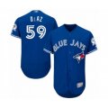 Toronto Blue Jays #59 Yennsy Diaz Blue Alternate Flex Base Authentic Collection Baseball Player Jersey