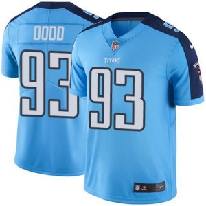Tennessee Titans #93 Kevin Dodd Limited Light Blue Rush Vapor Untouchable NFL Jersey