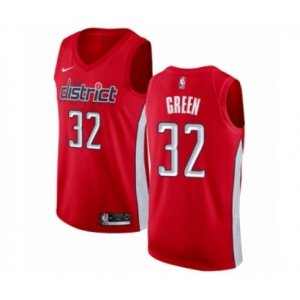 Washington Wizards #32 Jeff Green Red Swingman Jersey - Earned Edition