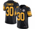 Pittsburgh Steelers #30 James Conner Limited Black Rush Vapor Untouchable Football Jersey