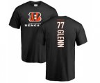 Cincinnati Bengals #77 Cordy Glenn Black Backer T-Shirt