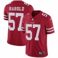 San Francisco 49ers #57 Eli Harold Red Team Color Vapor Untouchable Limited Player NFL Jersey