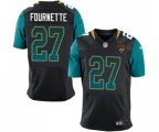 Jacksonville Jaguars #27 Leonard Fournette Elite Black Alternate Drift Fashion Football Jersey
