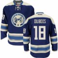 Columbus Blue Jackets #18 Pierre-Luc Dubois Premier Navy Blue Third NHL Jersey