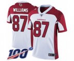 Arizona Cardinals #87 Maxx Williams White Vapor Untouchable Limited Player 100th Season Football Jersey