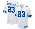 Dallas Cowboys #23 Darian Thompson Game White Football Jersey