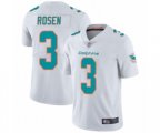 Miami Dolphins #3 Josh Rosen White Vapor Untouchable Limited Player Football Jersey