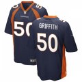 Denver Broncos #50 Jonas Griffith Nike Navy Vapor Untouchable Limited Jersey