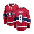 Montreal Canadiens #8 Ben Chiarot Authentic Red Home Fanatics Branded Breakaway Hockey Jersey