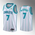 Charlotte Hornets #7 Bryce McGowens 2022 Draft White Stitched Basketball Jersey