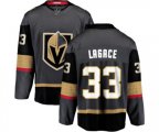 Vegas Golden Knights #33 Maxime Lagace Authentic Black Home Fanatics Branded Breakaway NHL Jersey