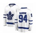 Toronto Maple Leafs #94 Tyson Barrie Authentic White Away Fanatics Branded Breakaway Hockey Jersey
