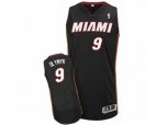 Miami Heat #9 Kelly Olynyk Authentic Black Road NBA Jersey