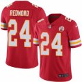Kansas City Chiefs #24 Will Redmond Red Team Color Vapor Untouchable Limited Player NFL Jersey
