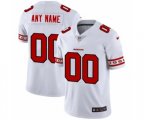 San Francisco 49ers Customized White Team Logo Cool Edition Jersey