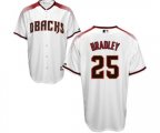 Arizona Diamondbacks #25 Archie Bradley Replica White Home Cool Base Baseball Jersey