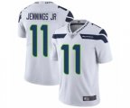Seattle Seahawks #11 Gary Jennings Jr. White Vapor Untouchable Limited Player Football Jersey