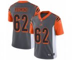 Cincinnati Bengals #62 Alex Redmond Limited Silver Inverted Legend Football Jersey