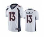 Denver Broncos #13 K.J. Hamler White Vapor Untouchable Limited Jersey