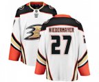 Anaheim Ducks #27 Scott Niedermayer Fanatics Branded White Away Breakaway Hockey Jersey