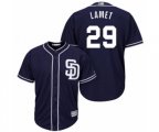 San Diego Padres Dinelson Lamet Replica Navy Blue Alternate 1 Cool Base Baseball Player Jersey