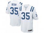 Indianapolis Colts #35 Pierre Desir Game White NFL Jersey