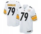 Pittsburgh Steelers #79 Javon Hargrave Game White Football Jersey