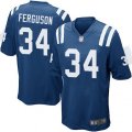Indianapolis Colts #34 Josh Ferguson Game Royal Blue Team Color NFL Jersey