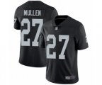 Oakland Raiders #27 Trayvon Mullen Black Team Color Vapor Untouchable Limited Player Football Jersey