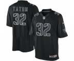 Oakland Raiders #32 Jack Tatum Limited Black Impact Football Jersey
