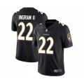 Baltimore Ravens #22 Mark Ingram II Black Alternate Vapor Untouchable Limited Player Football Jersey