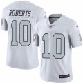 Oakland Raiders #10 Seth Roberts Limited White Rush Vapor Untouchable NFL Jersey