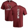 Arizona Cardinals #28 Jamar Taylor Maroon Backer T-Shirt