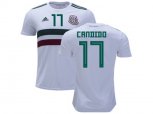Mexico #17 Candido Away Soccer Country Jersey