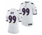 Baltimore Ravens #99 Odafe Oweh White 2021 Limited Football Jersey