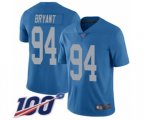 Detroit Lions #94 Austin Bryant Blue Alternate Vapor Untouchable Limited Player 100th Season Football Jersey
