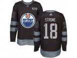 Edmonton Oilers #18 Ryan Strome Black 1917-2017 100th Anniversary Stitched NHL Jersey