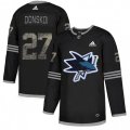 San Jose Sharks #27 Joonas Donskoi Black Authentic Classic Stitched NHL Jersey