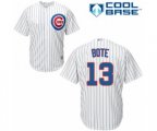 hicago Cubs David Bote Replica White Home Cool Base Baseball Player Jersey