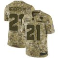 Jacksonville Jaguars #21 C.J. Henderson Camo Stitched Limited 2018 Salute To Service Jersey